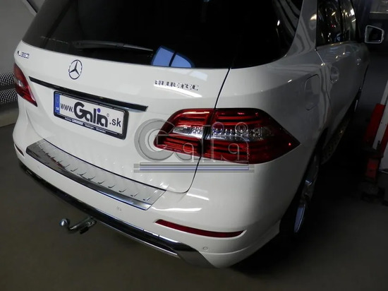 Фаркоп Galia оцинкованный для Mercedes-Benz GL-Класс X166 2012-2016 (кроме AMG). Быстросъемный крюк. Артикул M115C