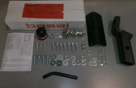 Балка Bosal для фаркопа под квадрат (с шаром типа E) для Mitsubishi Outlander XL 2007-2012. Артикул 4165-E