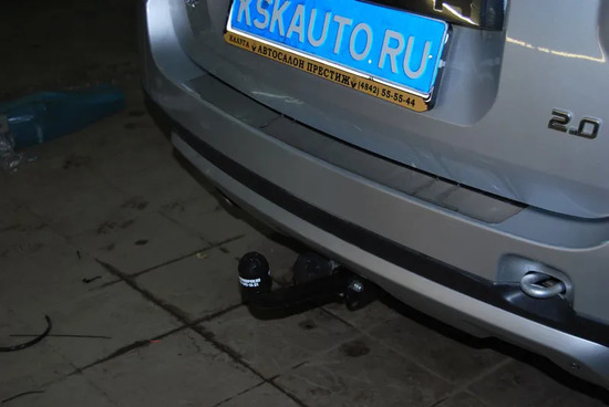 Фаркоп AvtoS для Renault Duster I до рестайлинга 2010-2015. Артикул RN 13
