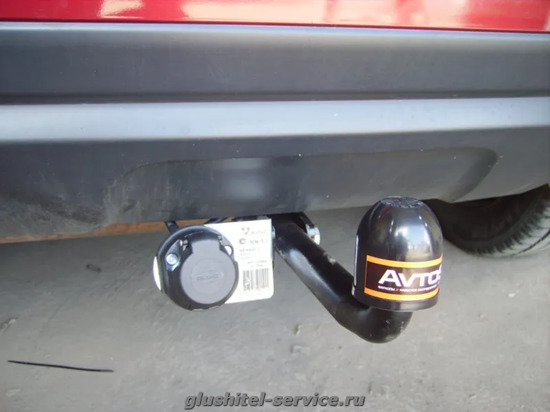 Фаркоп AvtoS для Renault Duster I до рестайлинга 2010-2015. Артикул RN 13