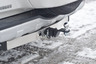 Фаркоп PT Group для Mitsubishi Pajero III 1999-2006 с нержавеющей накладкой. Артикул MPJ991101