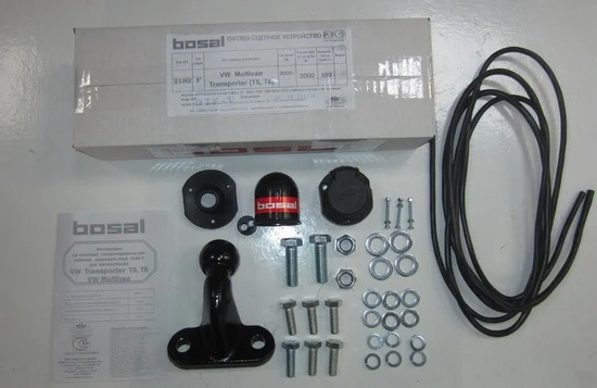 Фаркоп Oris (ранее Bosal) для Volkswagen Caravelle T5 Minibus, Van 2003-2015. Фланцевое крепление. Артикул 2182-F
