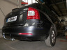 Фаркоп Galia оцинкованный для Skoda Octavia A5 седан, универсал 2004-2013. Быстросъемный крюк. Артикул S086C