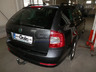 Фаркоп Galia оцинкованный для Skoda Octavia A5 седан, универсал 2004-2013. Быстросъемный крюк. Артикул S086C