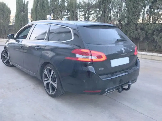 Фаркоп Aragon для Citroen C4 Picasso II (вкл. Grand) 2013-2018. Артикул E1220BA