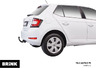 Фаркоп Brink (Thule) для Skoda Fabia III 2014-2022. Артикул 600600