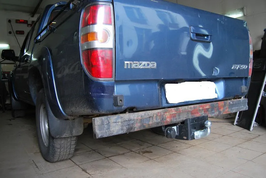 Фаркоп Oris (ранее Bosal) для Mazda BT-50 I 2006-2011. Фланцевое крепление. Артикул 3958-F