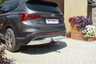 Фаркоп PT Group под американский квадрат для Hyundai Santa Fe IV рестайлинг 2020-2022. Артикул HSF-21-991101.22
