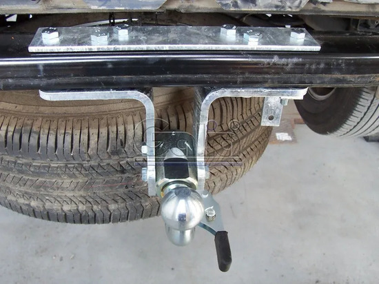 Фаркоп Galia оцинкованный для Nissan Pathfinder R51 2005-2014. Быстросъемный крюк. Артикул N041C