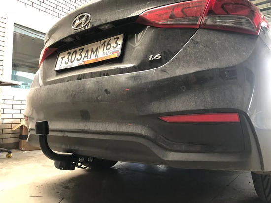 Фаркоп Oris (ранее Bosal) для Hyundai Solaris II 2017-2022. Артикул 4265-A