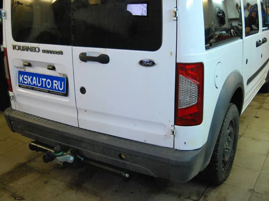 Фаркоп Лидер-Плюс для Ford Toutneo Connect I 2002-2013. Фланцевое крепление. Артикул F111-F