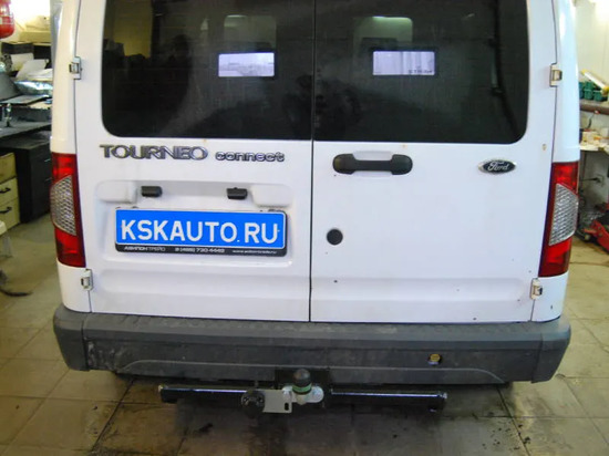Фаркоп Лидер-Плюс для Ford Toutneo Connect I 2002-2013. Фланцевое крепление. Артикул F111-F
