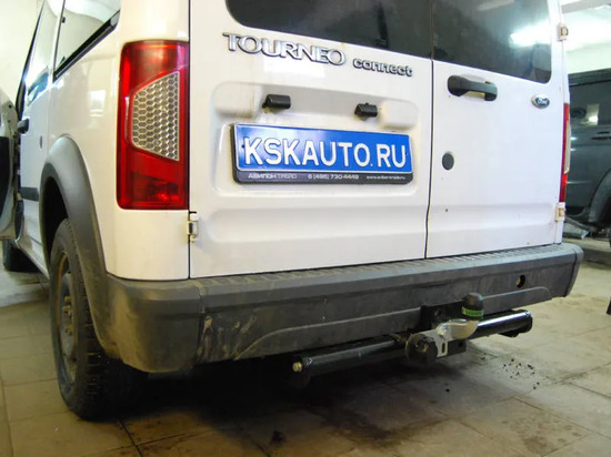 Фаркоп Лидер-Плюс для Ford Toutneo Connect I 2002-2013. Фланцевое крепление. Артикул F111-F