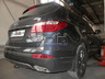 Фаркоп Galia оцинкованный для Hyundai Grand Santa Fe 2013-2018. Быстросъемный крюк. Артикул H094C