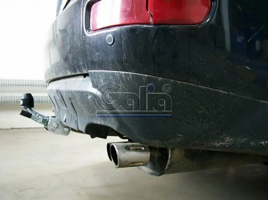 Фаркоп Galia оцинкованный для Mitsubishi Outlander XL 2007-2012. Быстросъемный крюк. Артикул C054C