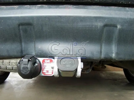 Фаркоп Galia оцинкованный для Mitsubishi Outlander XL 2007-2012. Быстросъемный крюк. Артикул C054C