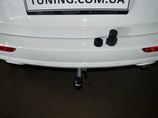 Фаркоп Galia оцинкованный для Audi Q5 2008-2012. Быстросъемный крюк. Артикул A046C