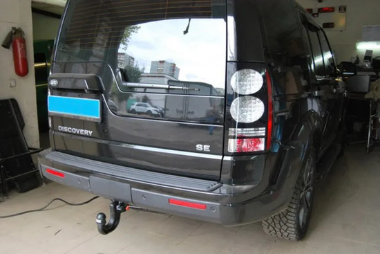 Фаркоп Brink (Thule) для Land Rover Discovery III 2006-2009 (без электрики). Быстросъемный крюк. Артикул 377100