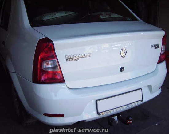 Фаркоп AvtoS для Renault Logan седан 2005-2014. Артикул RN 02