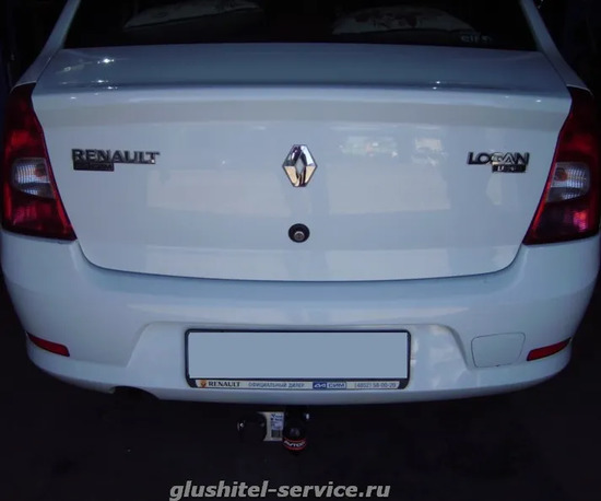 Фаркоп AvtoS для Renault Logan седан 2005-2014. Артикул RN 02