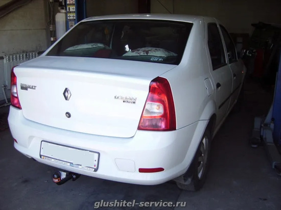 Фаркоп AvtoS для Renault Logan седан 2005-2014. Артикул RN 02
