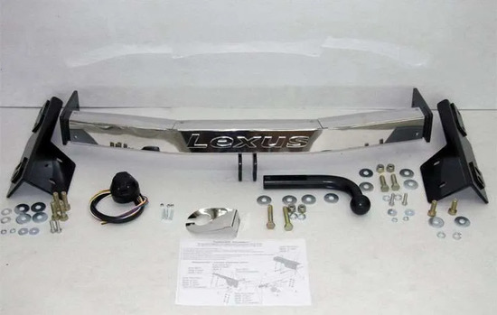 Фаркоп Союз-96 Премиум (вар.2-выпукл.букв) для Lexus GX 470 2003-2009. Артикул LEGX.10.4011