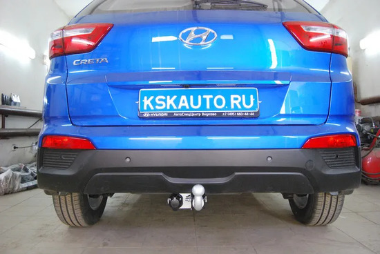 Фаркоп Tavials (Лидер-Плюс) для Hyundai Creta II 2021-2022. Артикул H227-BA