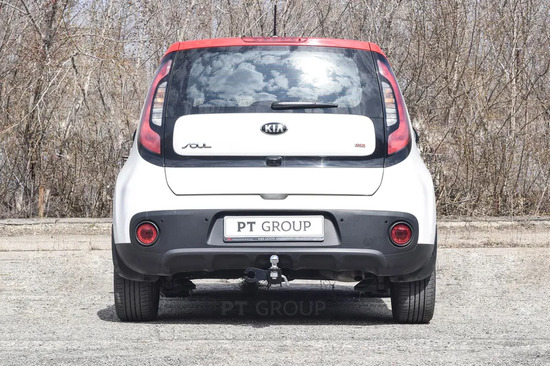 Фаркоп PT Group для Kia Soul II 2013-2019. Быстросъемный крюк. Артикул 06081501