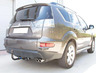 Фаркоп Aragon (быстросъемный крюк, вертикальное крепление) для Mitsubishi Outlander XL 2007-2012.. Артикул E4204BV