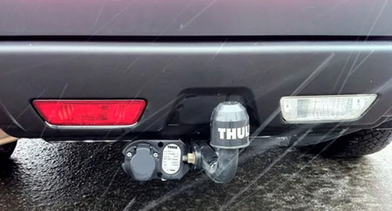 Фаркоп Brink (Thule) для Nissan X-Trail T31 2007-2014. Артикул 493700