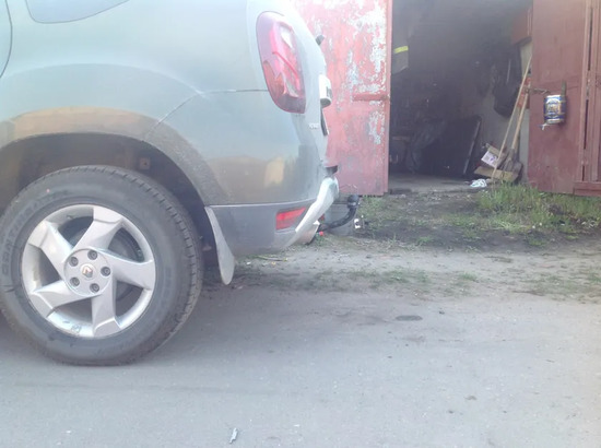 Фаркоп Oris (ранее Bosal) для Nissan Terrano III 2014-2022. Артикул 4374-A