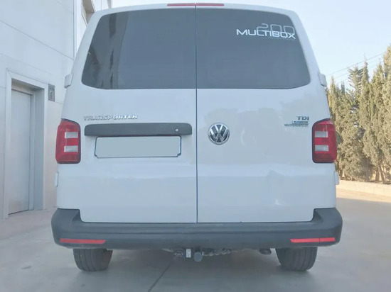 Фаркоп Aragon (быстросъемный крюк, горизонтальное крепление) для Volkswagen Transporter T5 2003-2015.. Артикул E6706DS