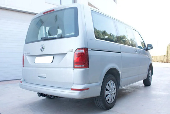 Фаркоп Aragon (быстросъемный крюк, горизонтальное крепление) для Volkswagen Transporter T5 2003-2015.. Артикул E6706DS