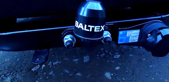 Фаркоп Baltex для SsangYong Kyron 2005-2015. Фланцевое крепление. Артикул SS03