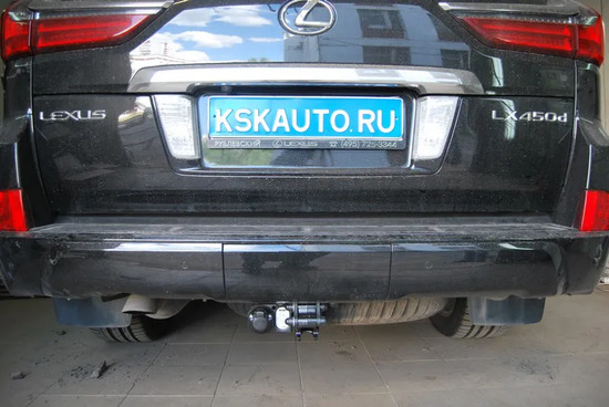 Фаркоп Brink (Thule) для Lexus LX 450d 2015-2022. Быстросъемный крюк. Артикул 424700