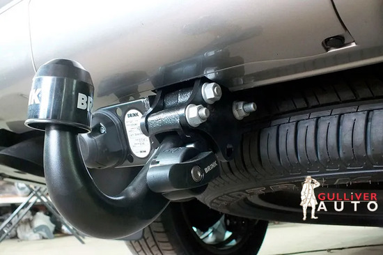Фаркоп Brink (Thule) для Lexus LX 450d 2015-2022. Быстросъемный крюк. Артикул 424700