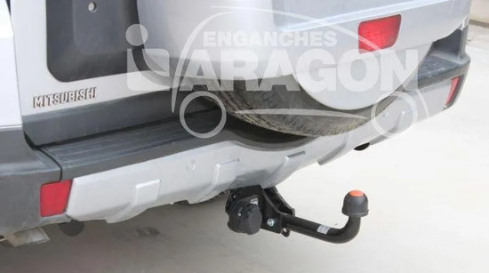 Фаркоп Aragon для Mitsubishi Pajero IV 5-дв. 2010-2022. Артикул E4200EA