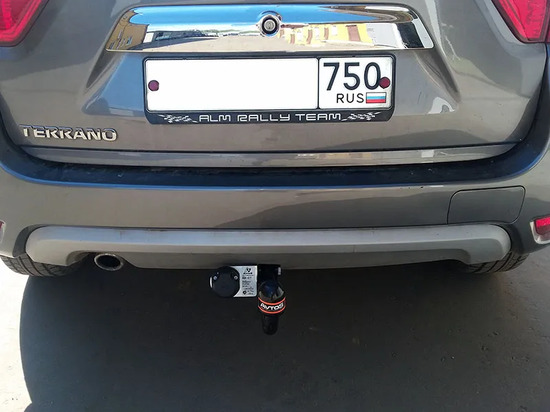 Фаркоп AvtoS для Nissan Terrano III 2014-2022. Артикул NS 28