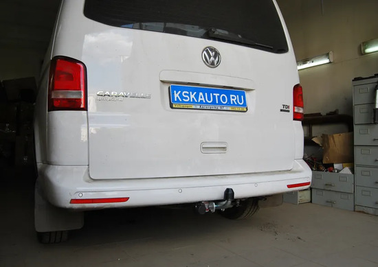 Фаркоп Galia оцинкованный для Volkswagen Transporter T5 (вкл. 4WD) 2003-2015. Артикул V064A