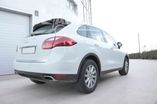 Фаркоп Aragon (быстросъемный крюк, вертикальное крепление) для Volkswagen Touareg II 4x4 2010-2017.. Артикул E6710AV