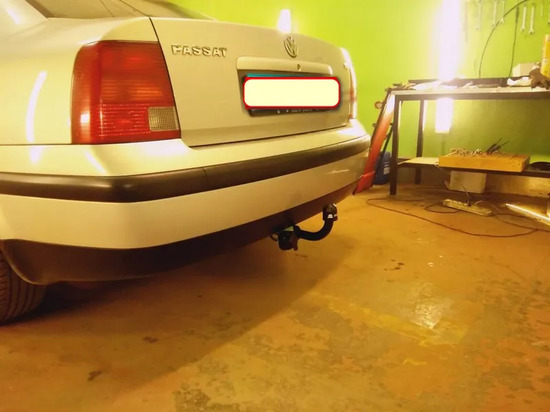 Фаркоп Лидер-Плюс для Volkswagen Passat B5 седан 1996-2005. Артикул V104-A