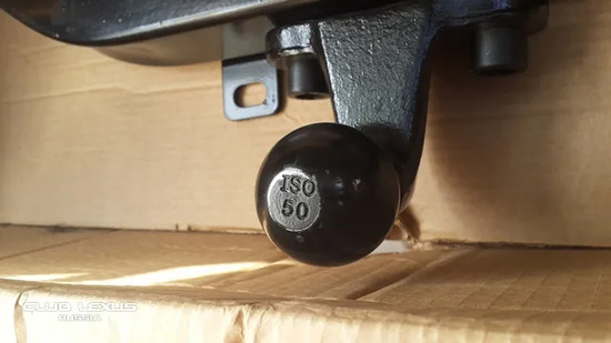Фаркоп Baltex для Toyota Highlander I рестайлинг 2003-2007. Фланцевое крепление. Артикул LS02