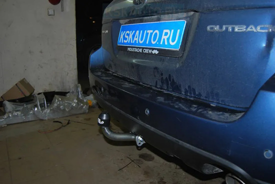 Фаркоп Galia оцинкованный для Subaru Outback III 4WD 2004-2009. Артикул S076A