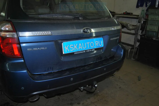 Фаркоп Galia оцинкованный для Subaru Outback III 4WD 2004-2009. Артикул S076A