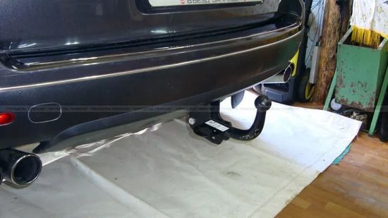 Фаркоп AvtoS для Volkswagen Touareg I 2002-2010. Артикул VW 20
