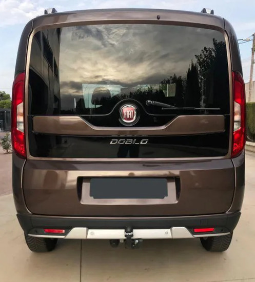 Фаркоп Aragon (быстросъемный крюк, горизонтальное крепление) для Fiat Doblo II фургон 2010-2022.. Артикул E1913BS