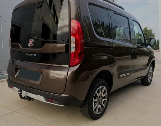 Фаркоп Aragon (быстросъемный крюк, горизонтальное крепление) для Fiat Doblo II фургон 2010-2022.. Артикул E1913BS