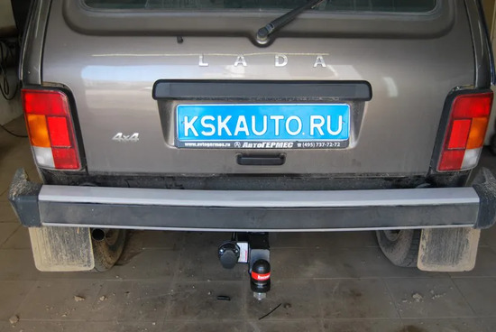 Фаркоп Oris (ранее Bosal) для Lada 4x4 2131 1995-2022. Артикул 1238-E