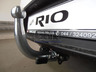 Фаркоп Galia оцинкованный для Kia Rio III хэтчбек 2011-2017. Быстросъемный крюк. Артикул K037C