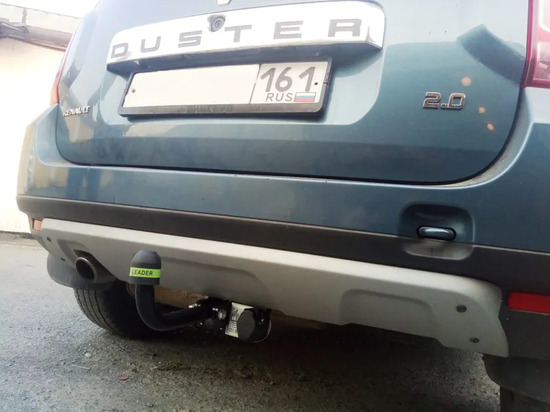 Фаркоп Лидер-Плюс для Renault Duster I рестайлинг 2/4WD I рестайлинг 2015-2020. Артикул R115-A